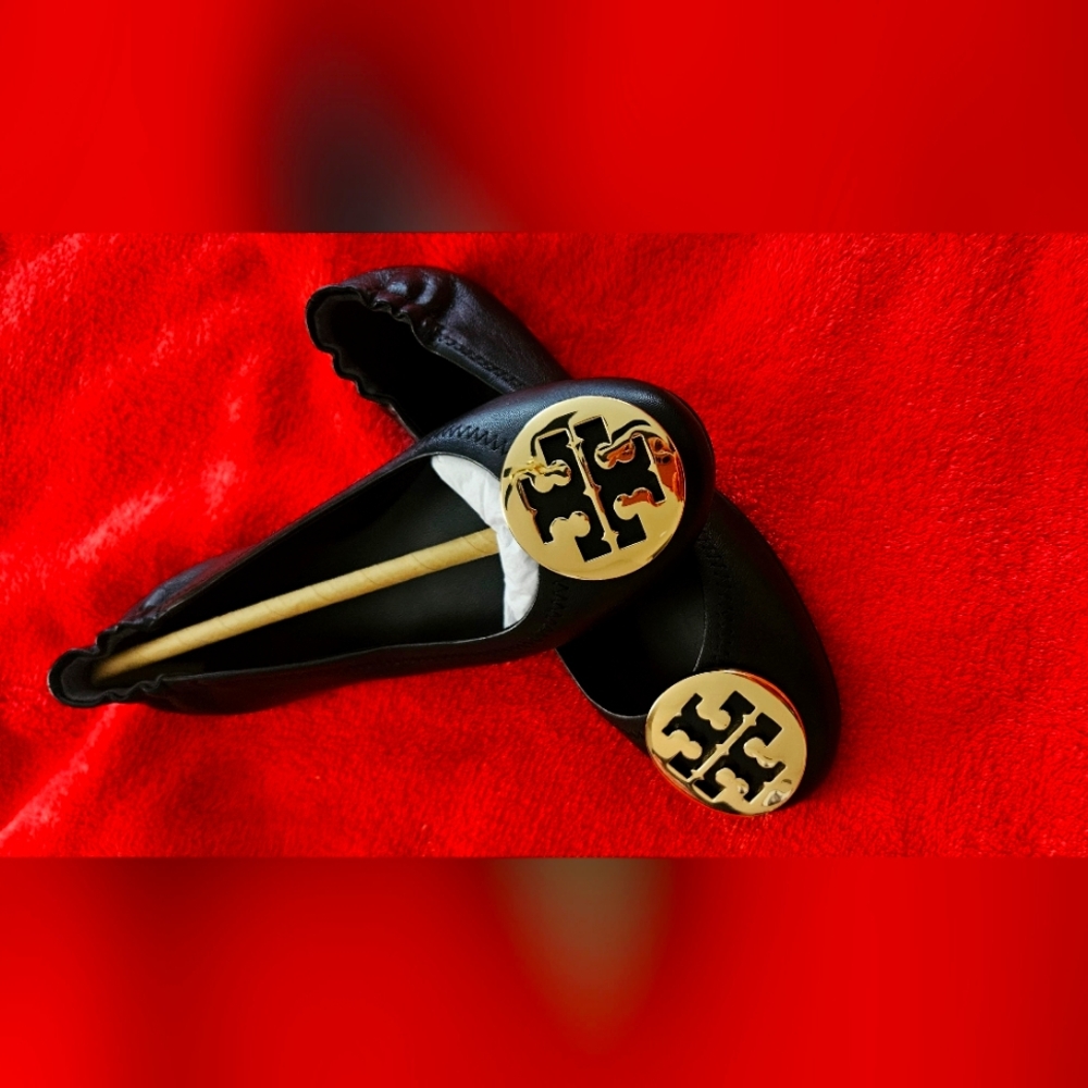 TORY BURCH MINNIE TRAVEL BALLET
